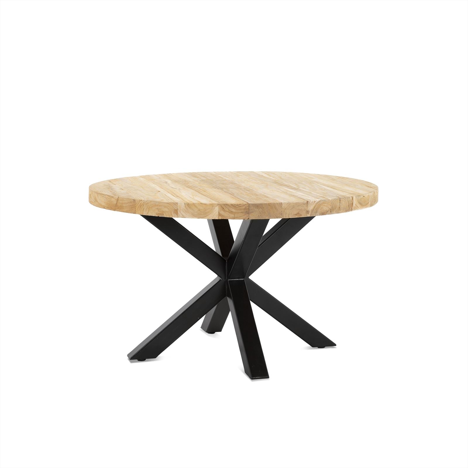 Salontafel Rond Mika Teak 80 - Afbeelding 2
