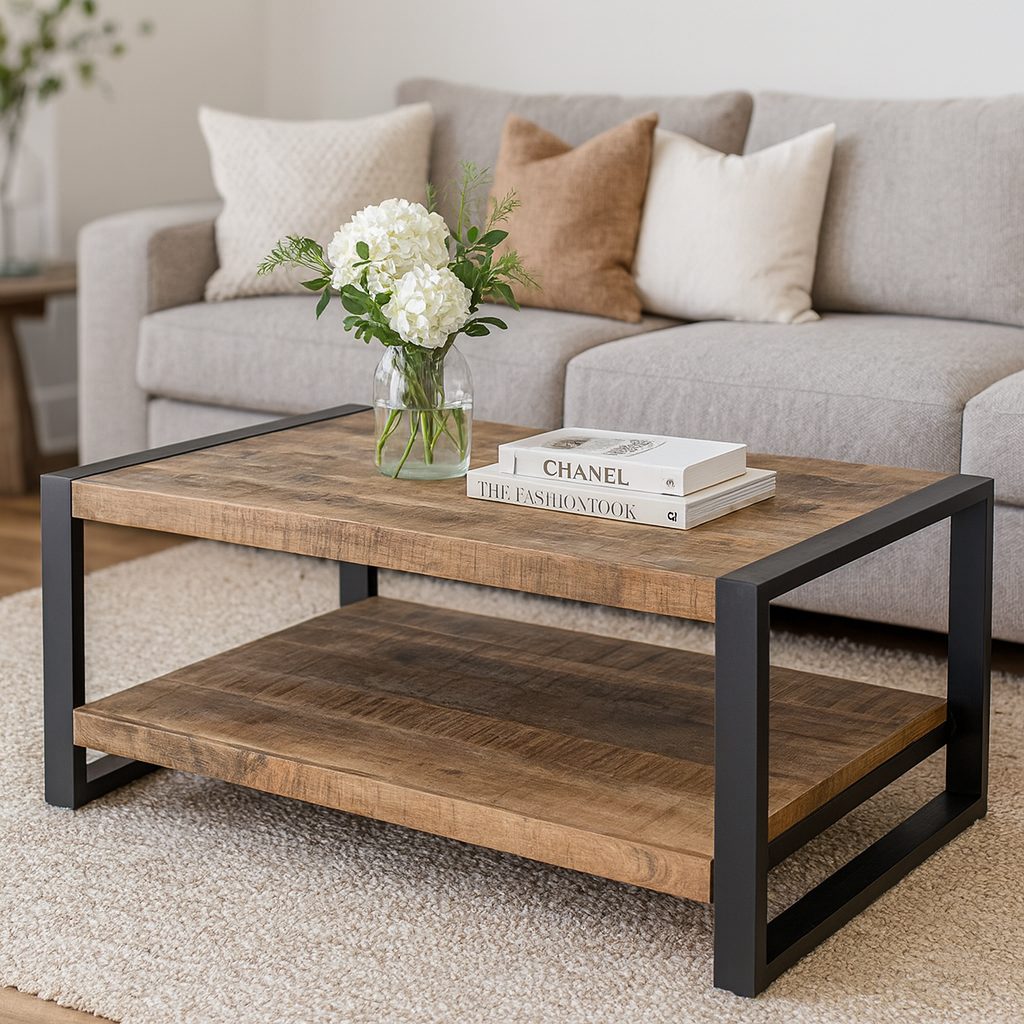 Salontafel Britt met Legplank 110 - Afbeelding 3