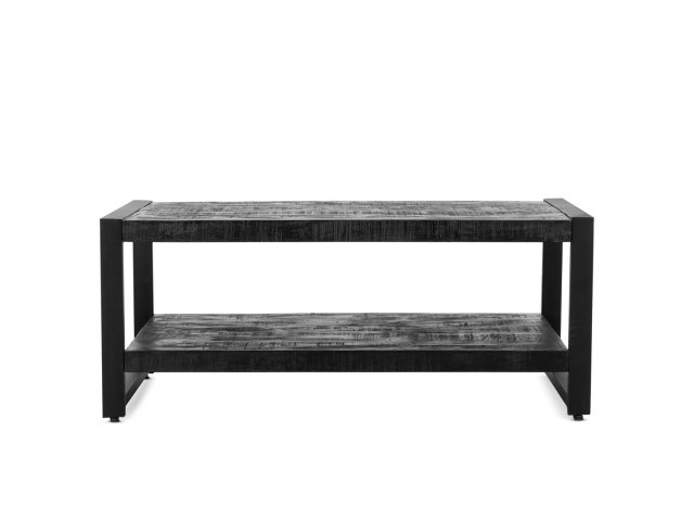 Salontafel Britt Zwart met Legplank 110