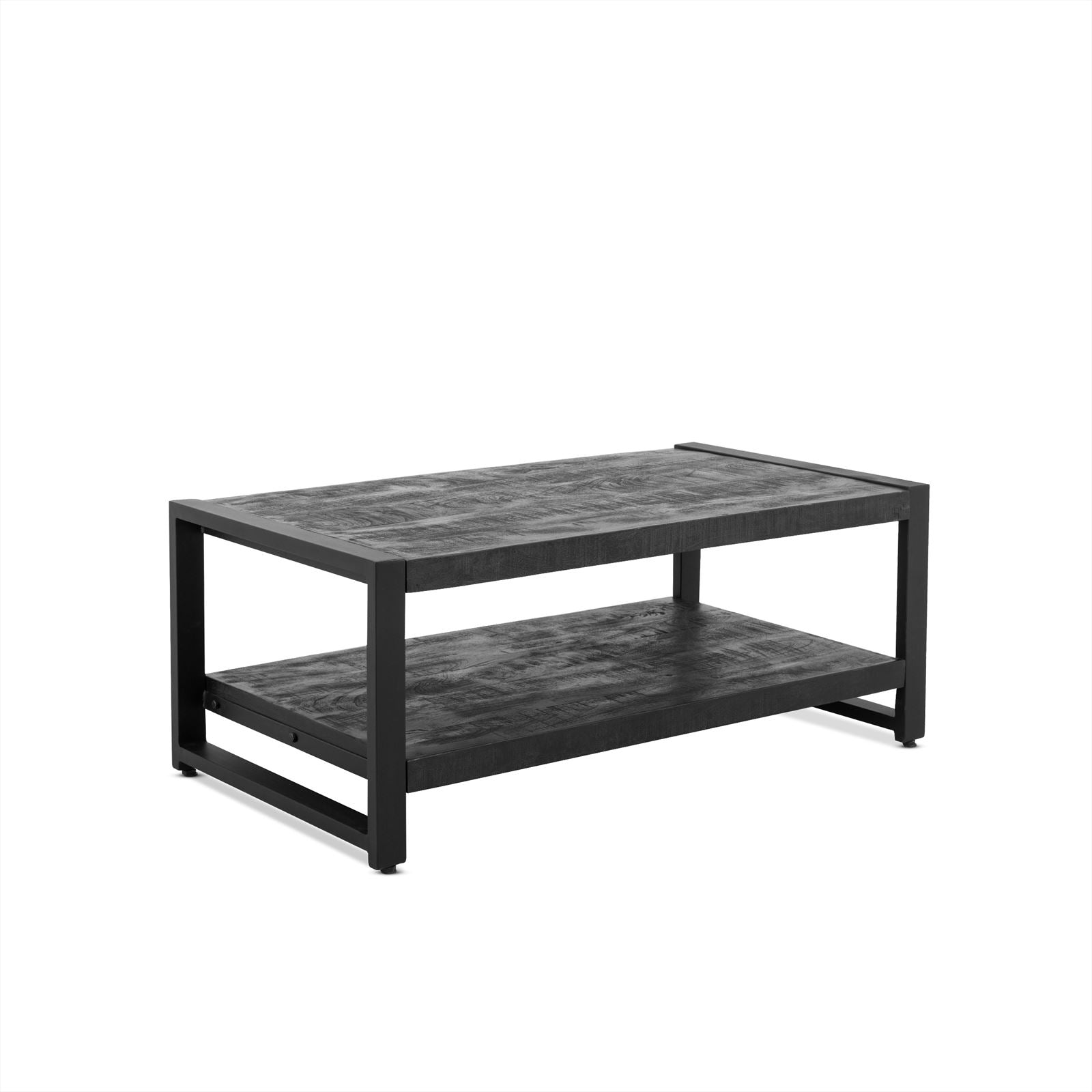 Salontafel Britt Zwart met Legplank 110 - Afbeelding 2