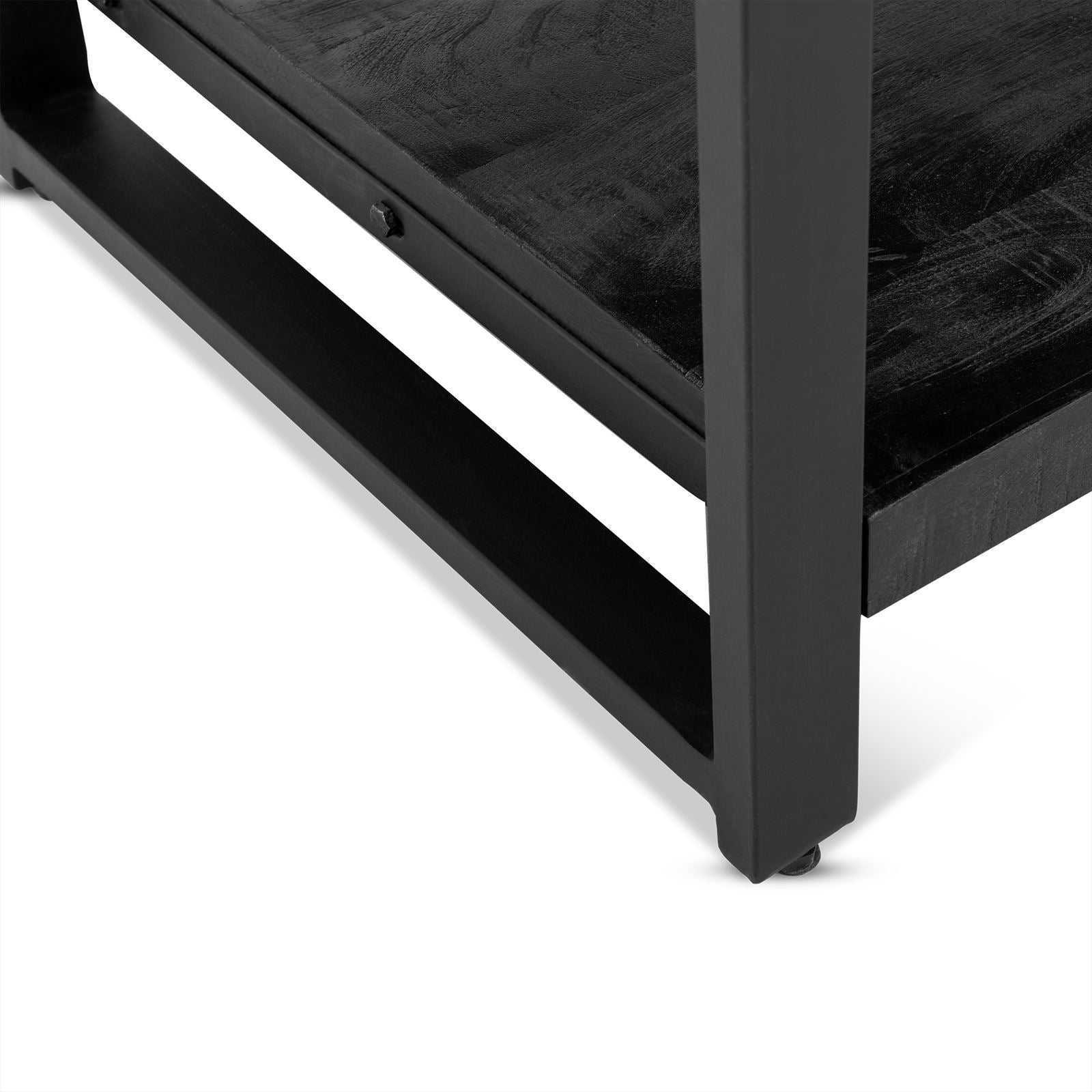 Salontafel Britt Zwart met Legplank 110 - Afbeelding 3