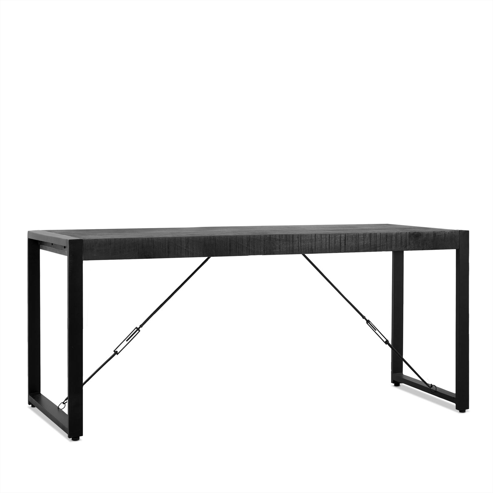 Eettafel Britt Zwart 200 - Afbeelding 2