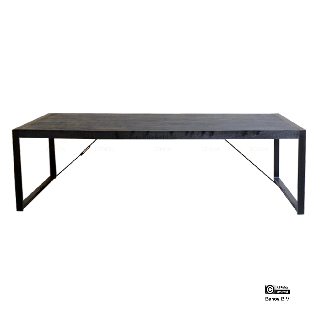 Eettafel Britt Zwart 220 - Afbeelding 2