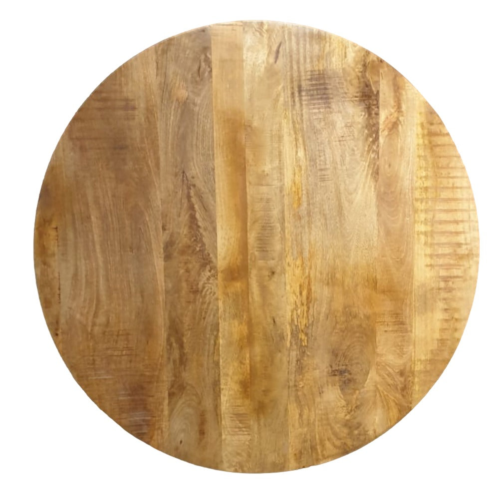 Eetkamer Tafelblad Rond Mango 130