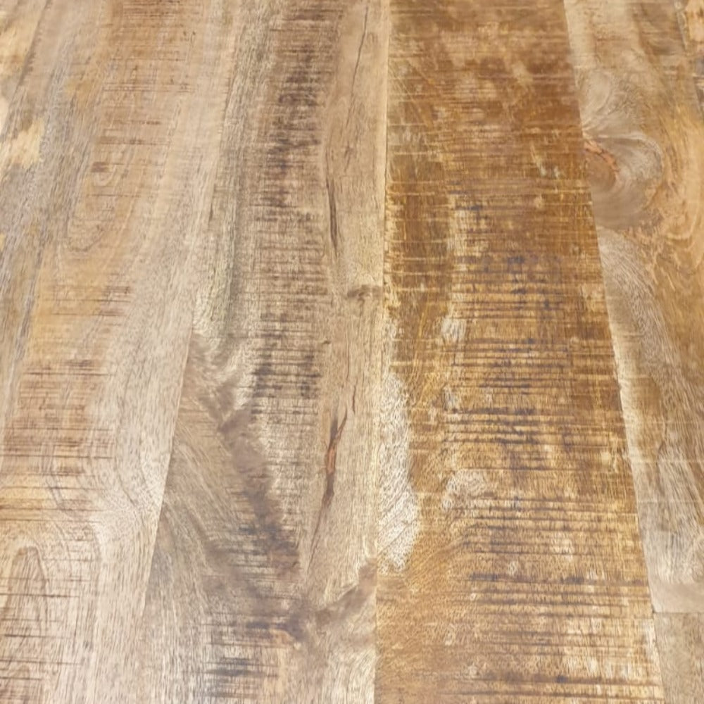 Eetkamer Tafelblad Rond Mango 130 - Afbeelding 3