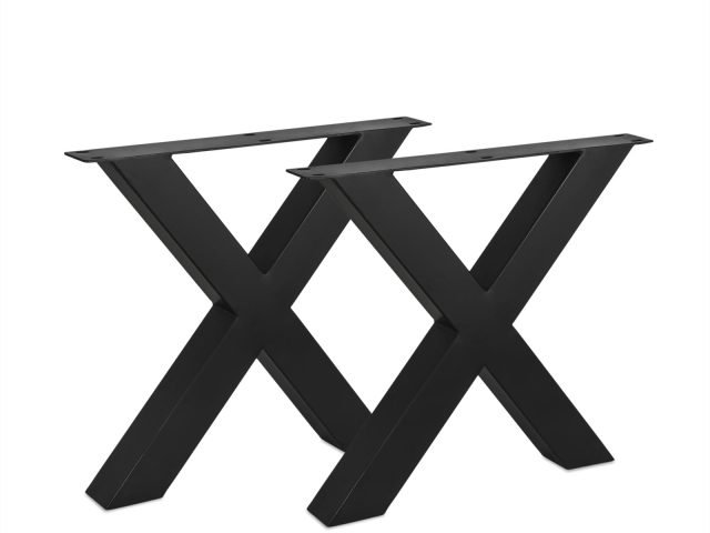 Onderstel X Eettafel (set van 2)
