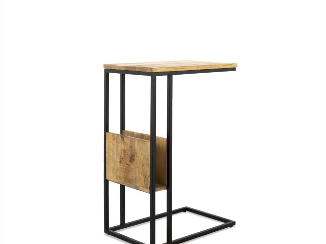 Banktafel met Rek