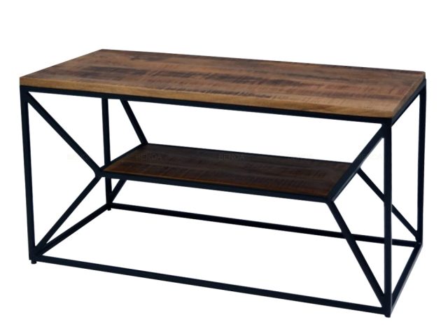 Salontafel Rechthoekig met Legplank
