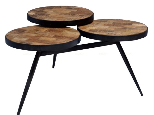 Salontafel met Drie Bladen