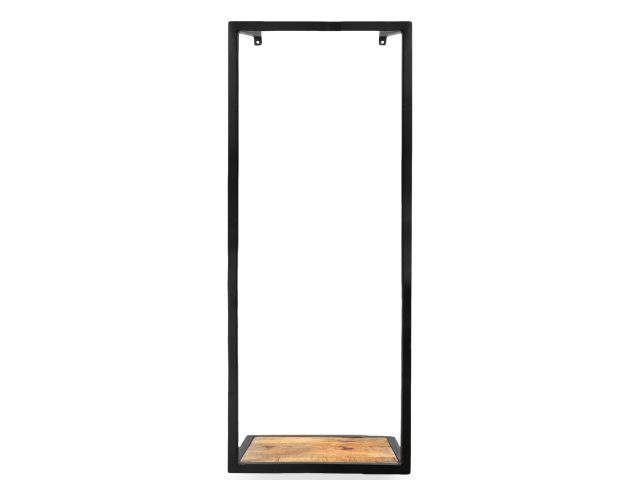 Wandrek Metaal met Mango Houten Plank