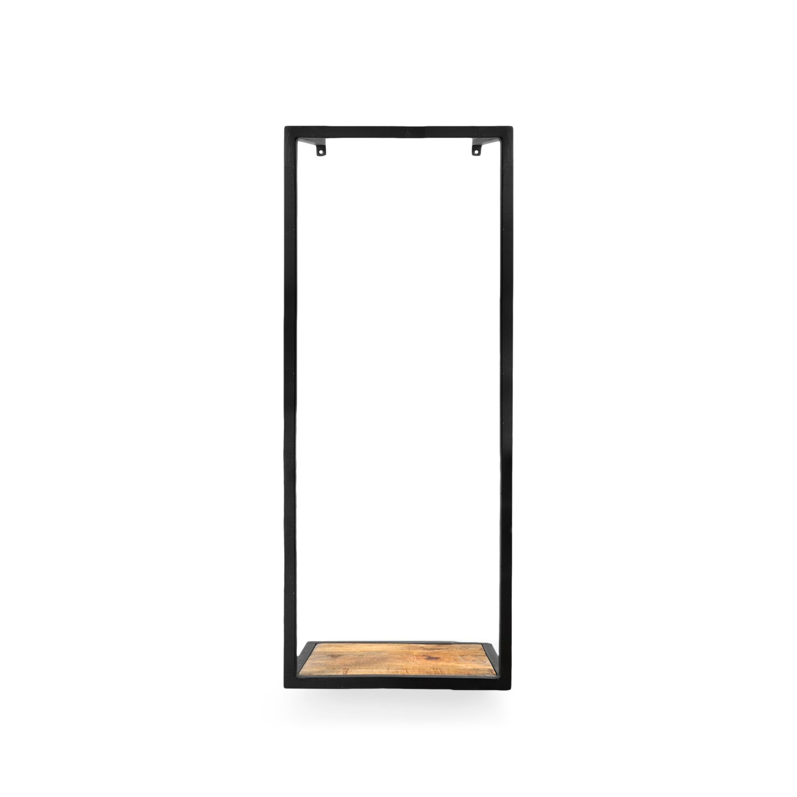 Wandrek Metaal met Mango Houten Plank