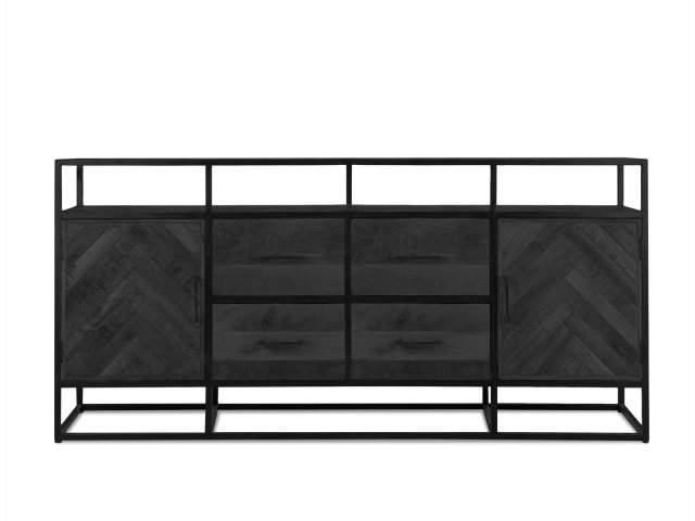 Dressoir Jax Zwart 200