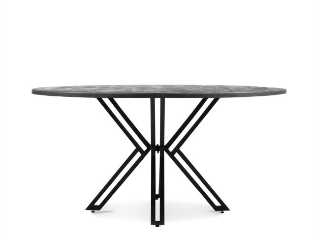 Eettafel Rond Yana Zwart 140