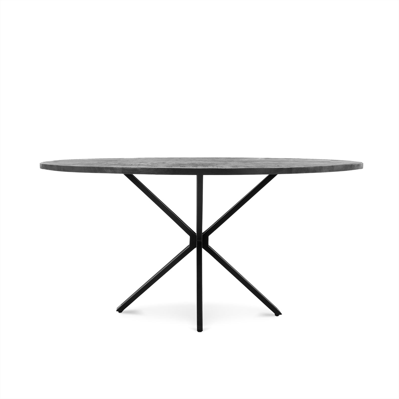 Eettafel Rond Yana Zwart 140 - Afbeelding 2