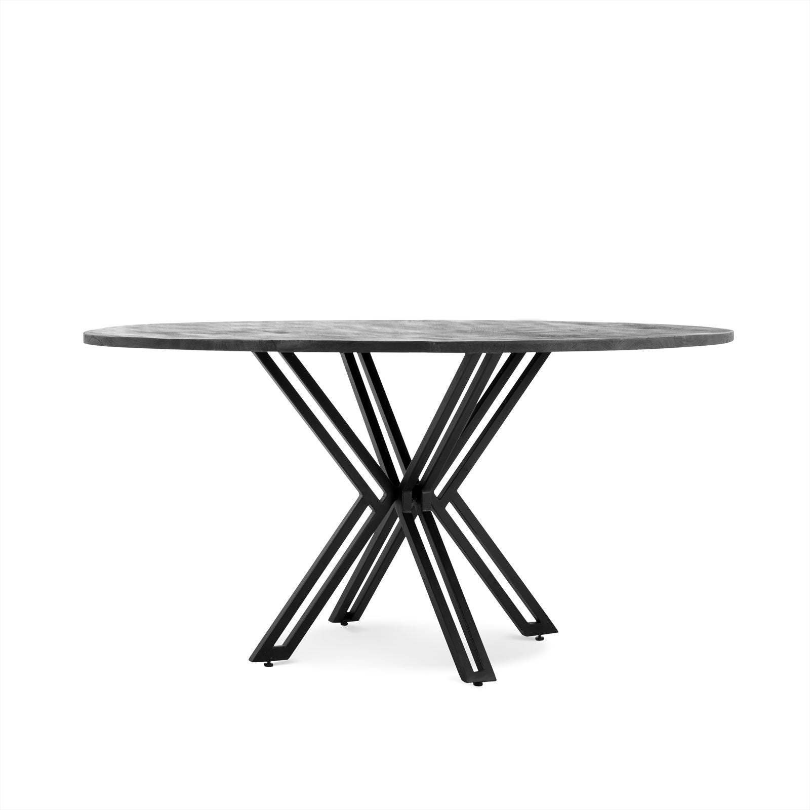 Eettafel Rond Yana Zwart 140 - Afbeelding 3