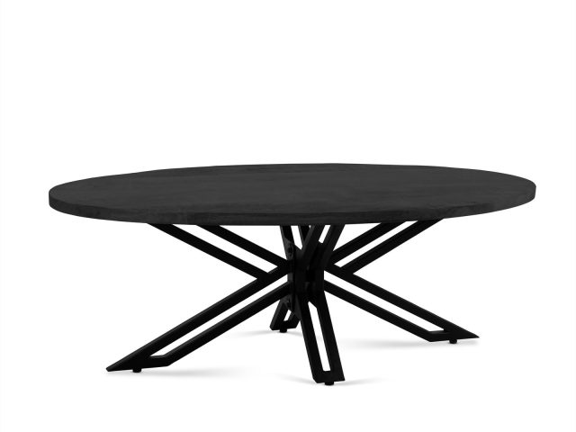 Salontafel Ellips Yana Zwart