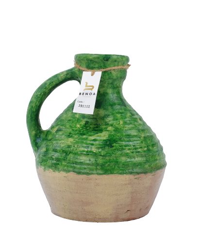 Vaas Beige en Groen