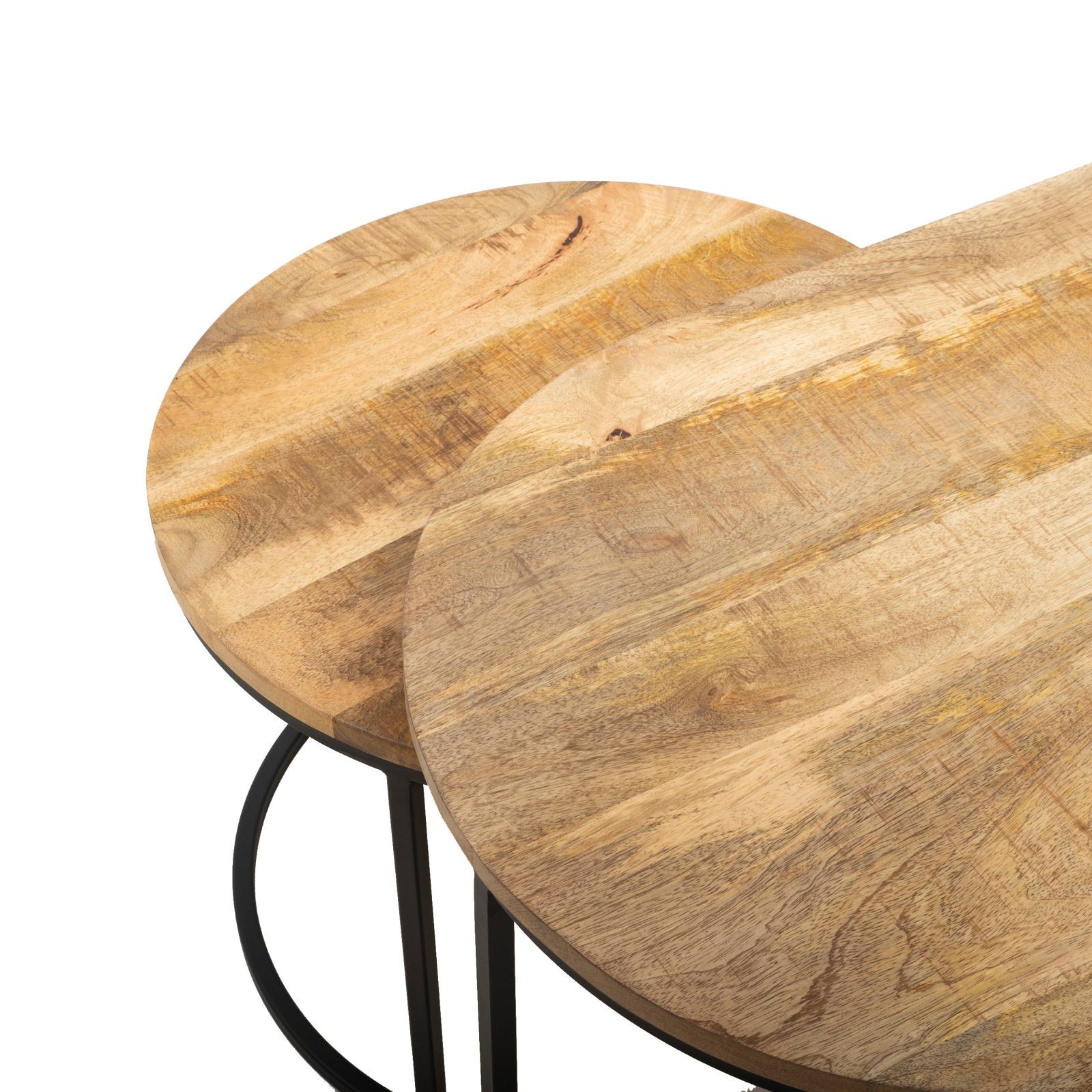 Salontafel Rond en Ovaal Set van 3 - Afbeelding 2