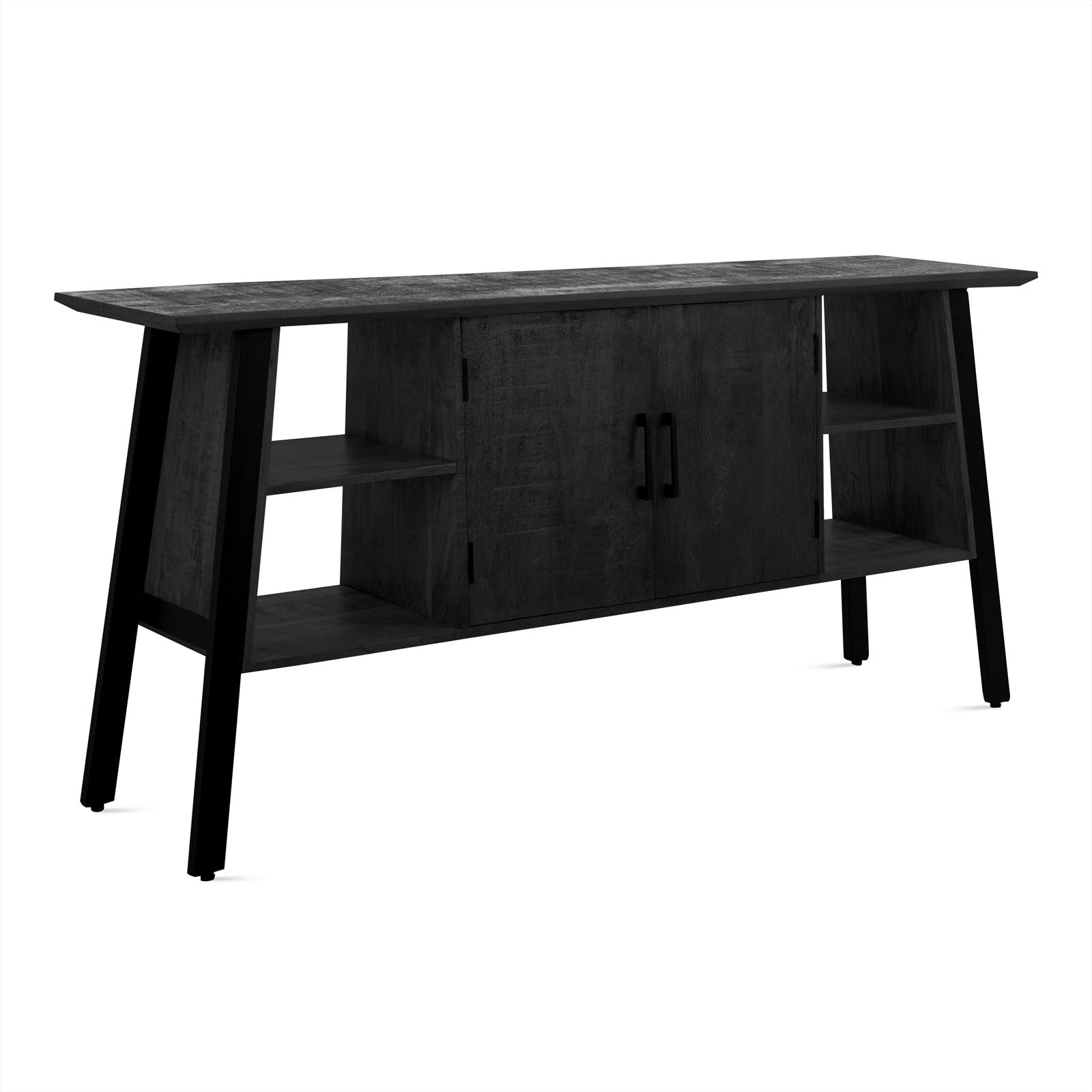 Dressoir Berlin Zwart - Afbeelding 2