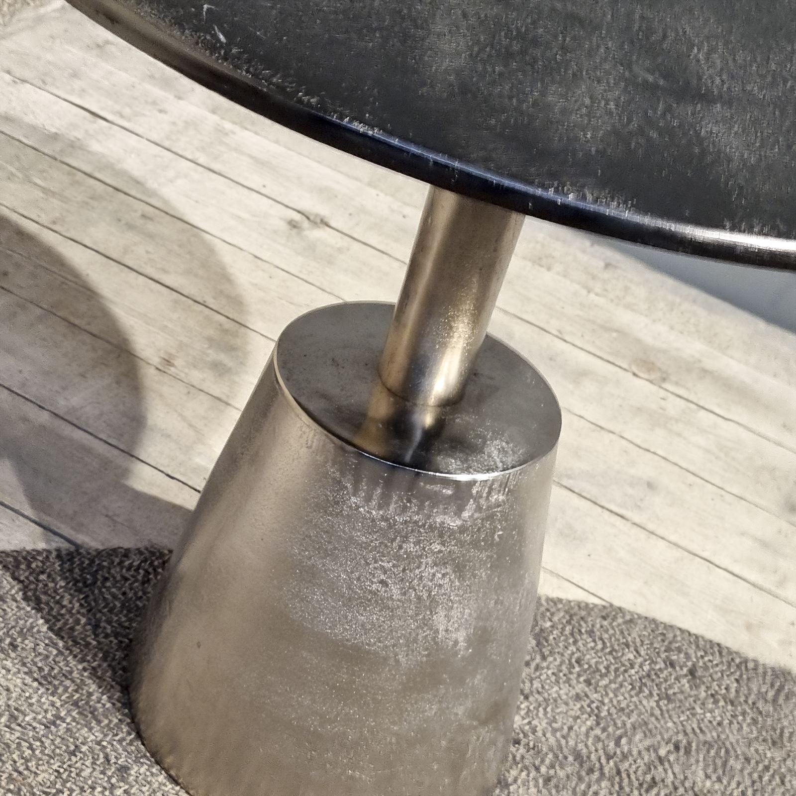 Sidetable Kian Zwart Zilver - Afbeelding 2