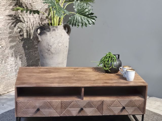 Jasmin 3 Drawer Coffee Table 120