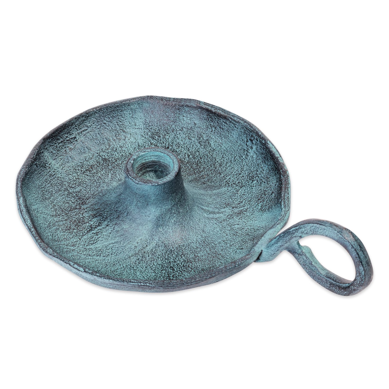 Kandelaar Blauw Patina - Afbeelding 3