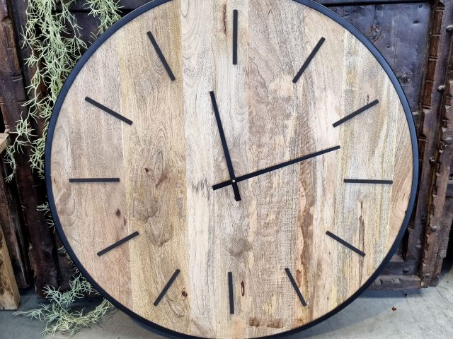 Wandklok Mango Groot