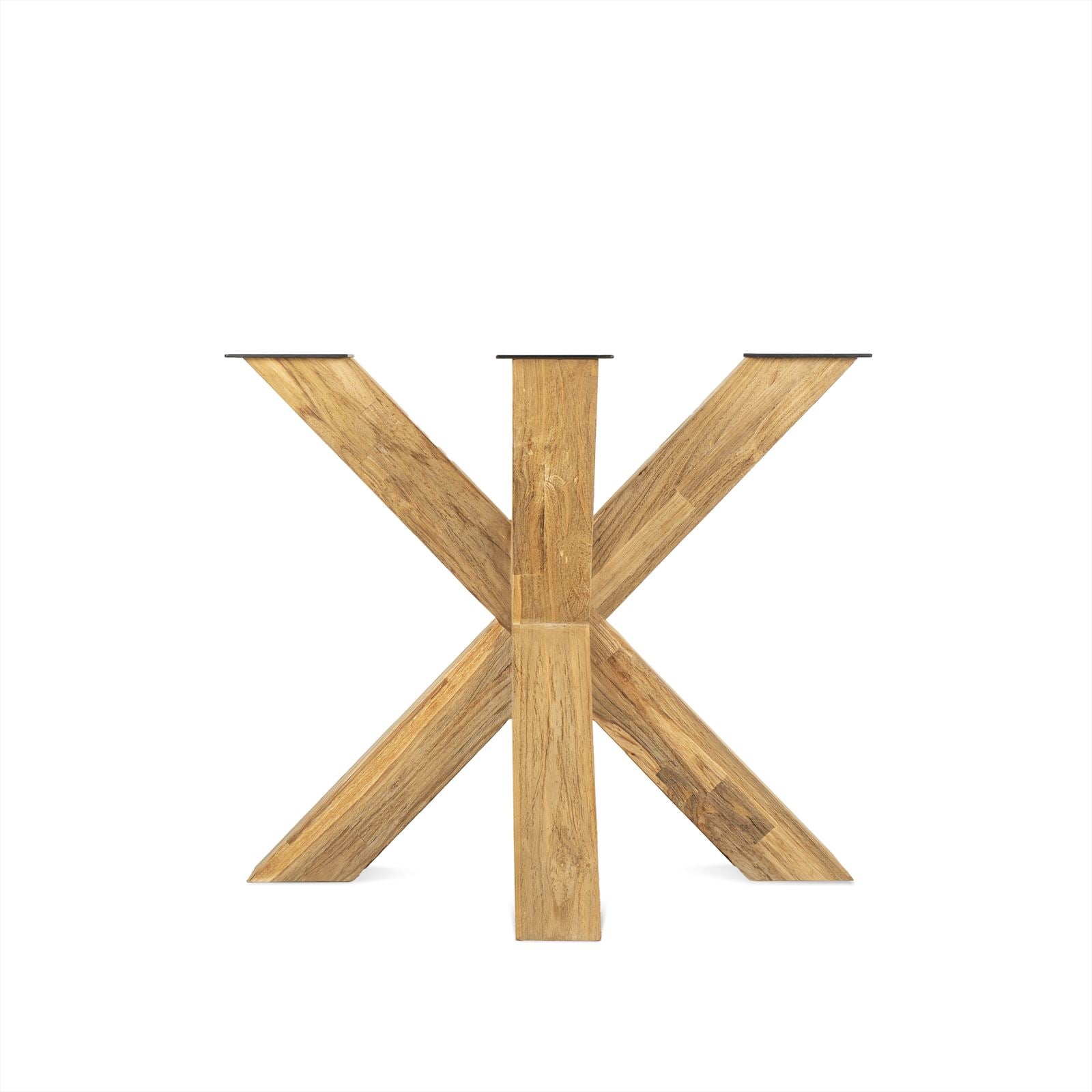 Spinpoot Eettafel Rond Teak