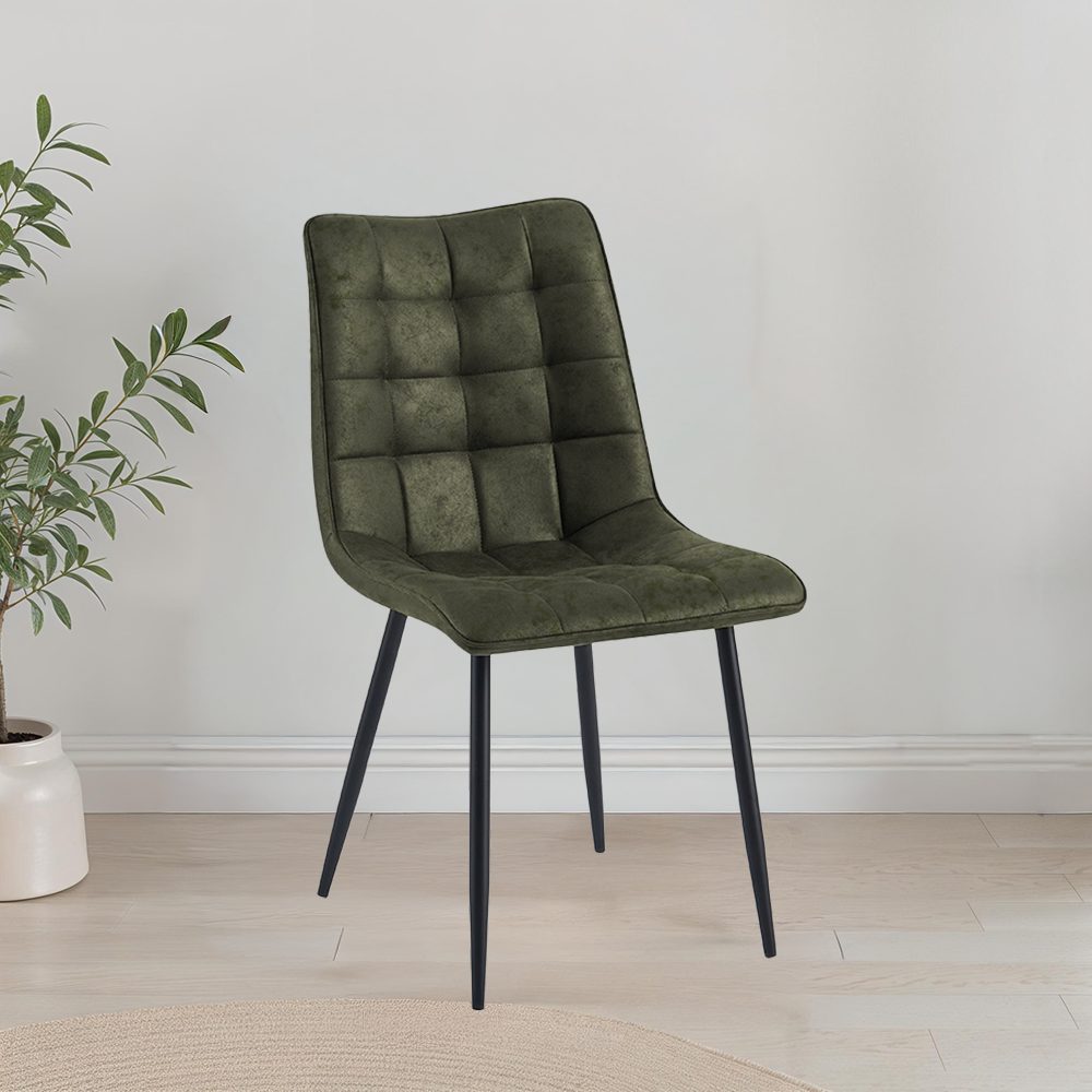 Eetkamerstoel Lucille CEP 04 Army Groen - Afbeelding 3