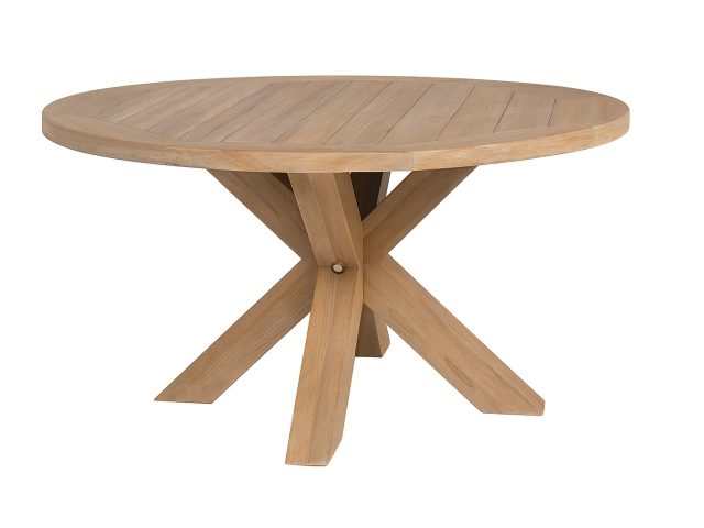 Tuintafel Teak rond 130cm