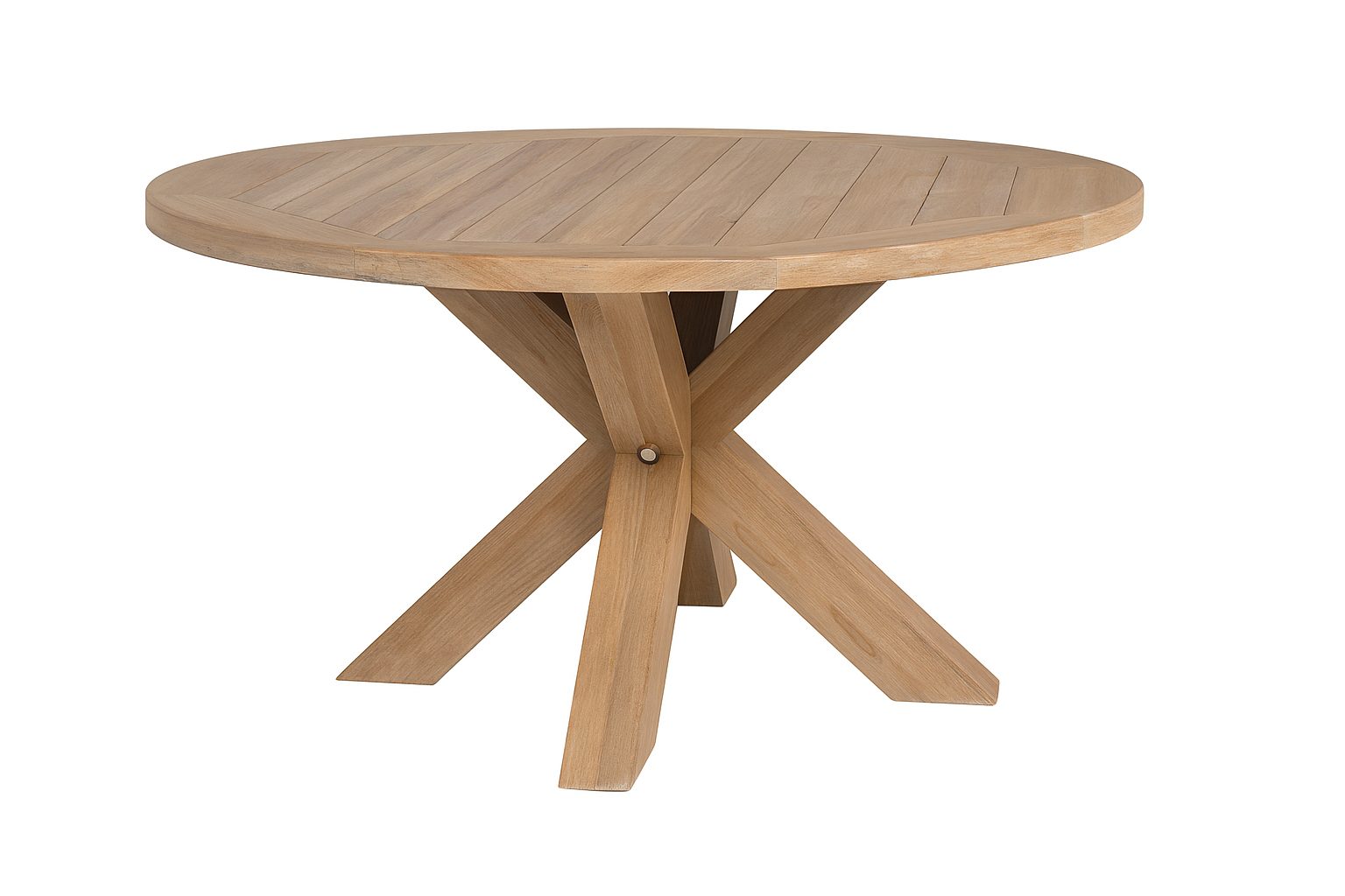 Tuintafel Teak rond 140cm