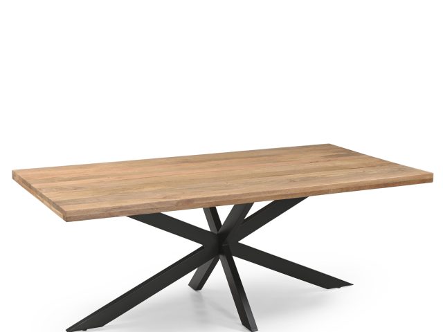Eetkamertafel Rechthoek 25+25 220