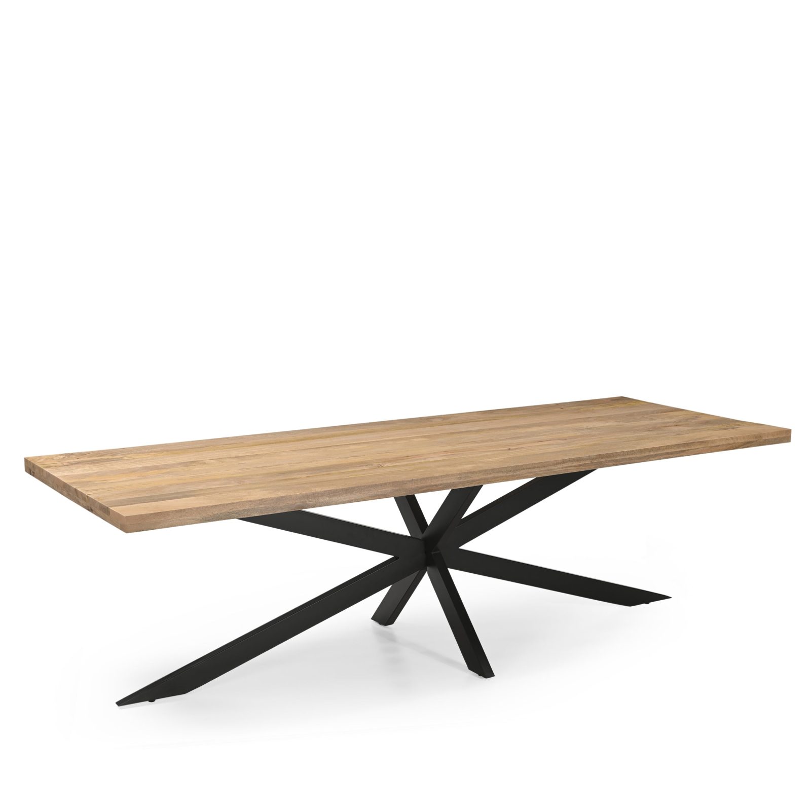 Eetkamertafel Rechthoek 25+25 270