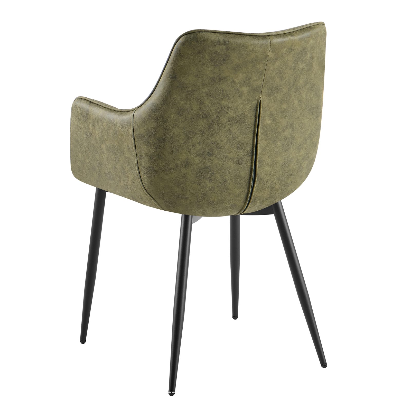 Eetkamerstoel Lucille Arm CEP 04 Army Groen - Afbeelding 3