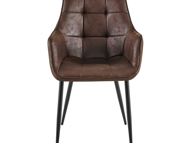 Eetkamerstoel Lucille Arm CEP 09 Donkerbruin