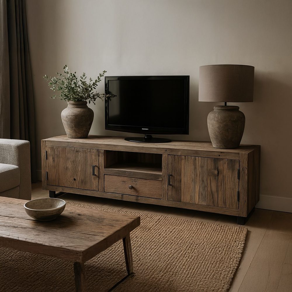 Tv-Meubel Roots 2 deuren 1 lade 180 - Afbeelding 4