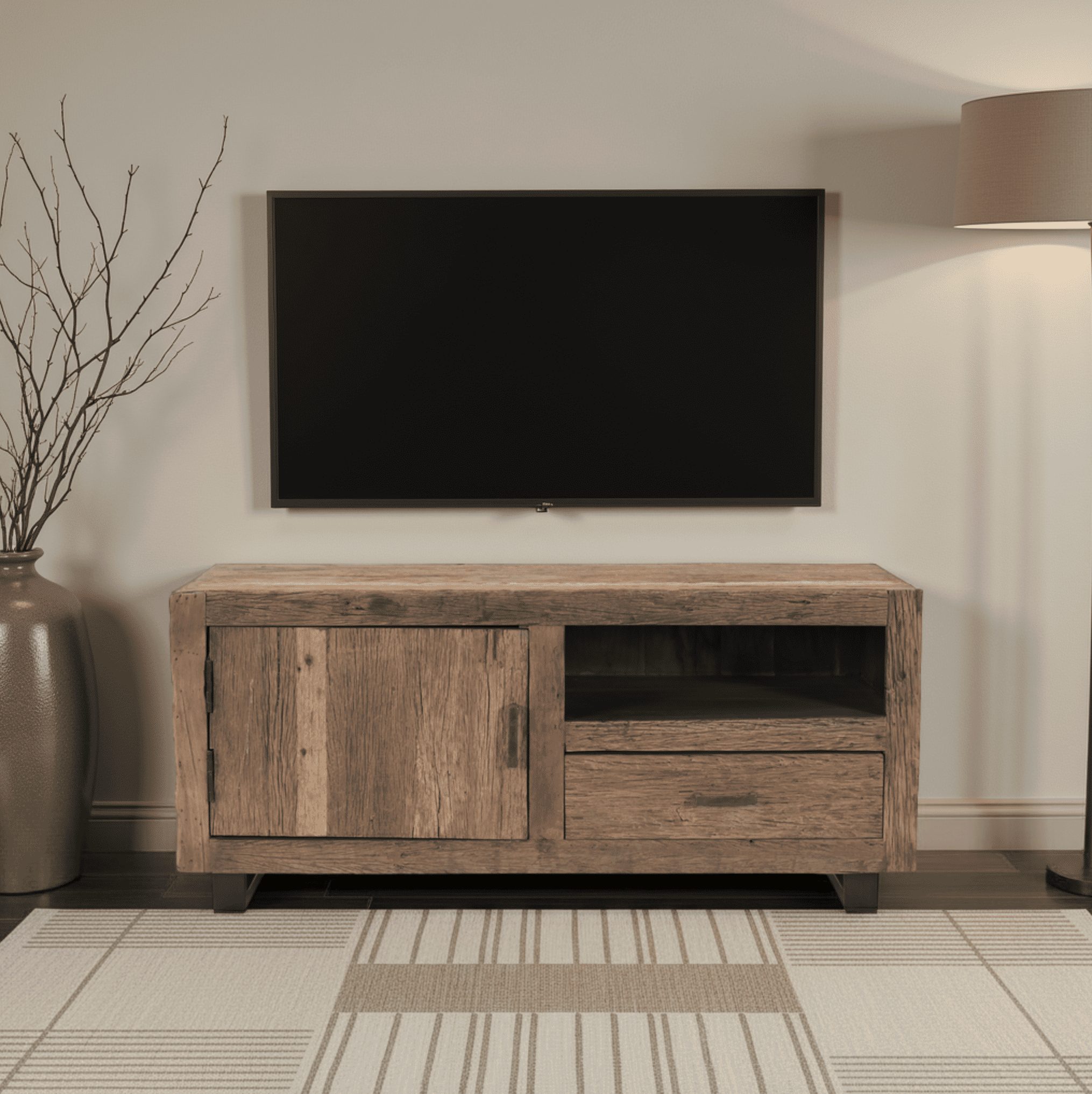 Tv-Meubel Roots 1 deur 1 lade 110 - Afbeelding 3