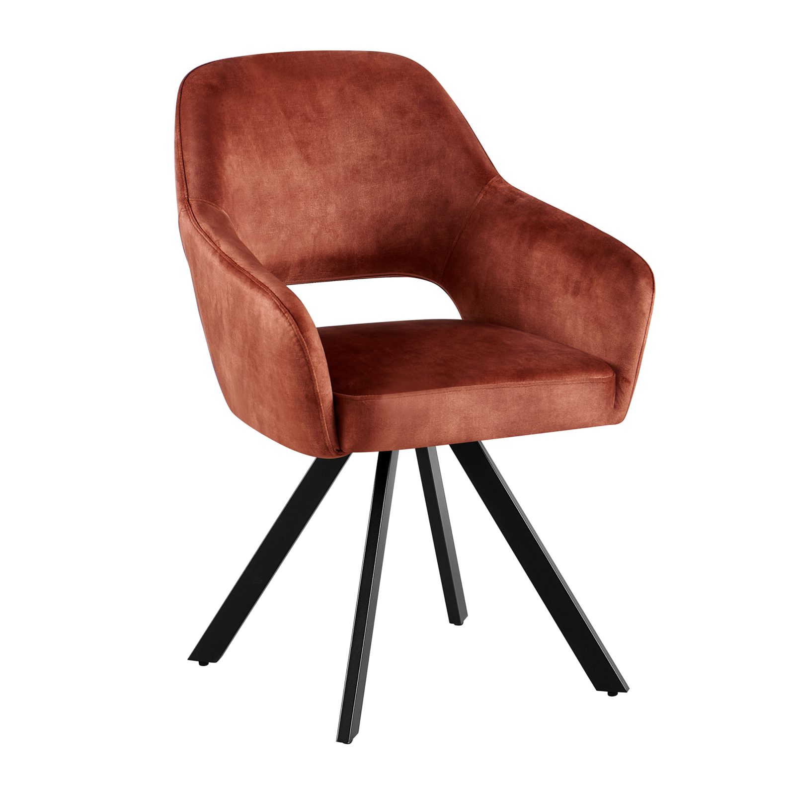 Eetkamerstoel Emilie Adore 24 Terracotta - Afbeelding 2