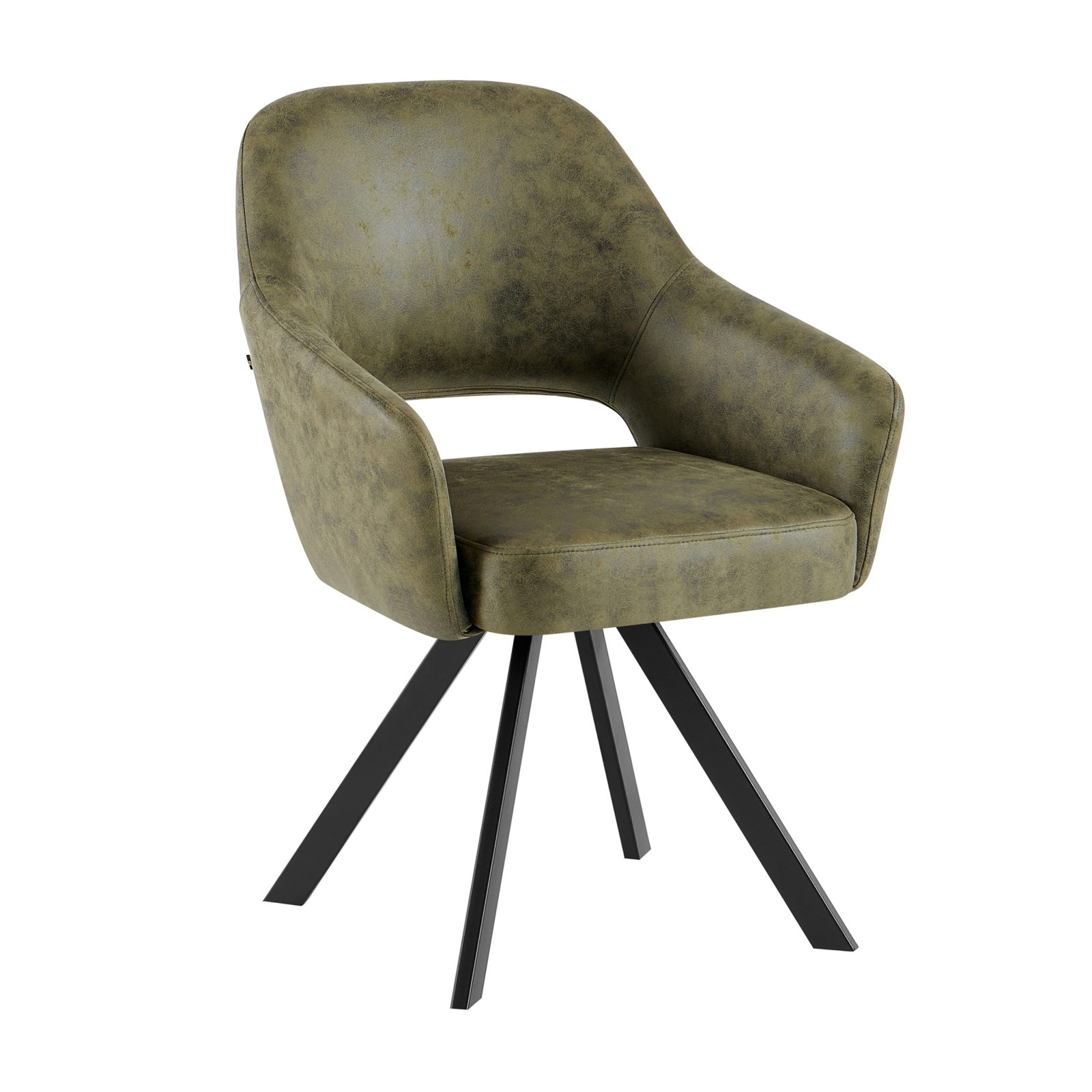 Eetkamerstoel Emilie CEP 04 Army Green - Afbeelding 2