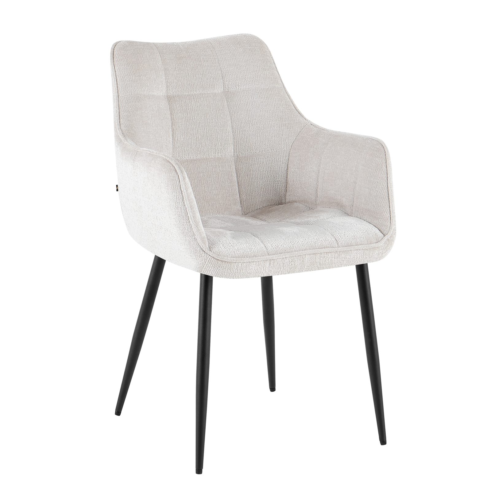 Eetkamerstoel Lucille Arm Perfect Harmony 02 Beige - Afbeelding 2