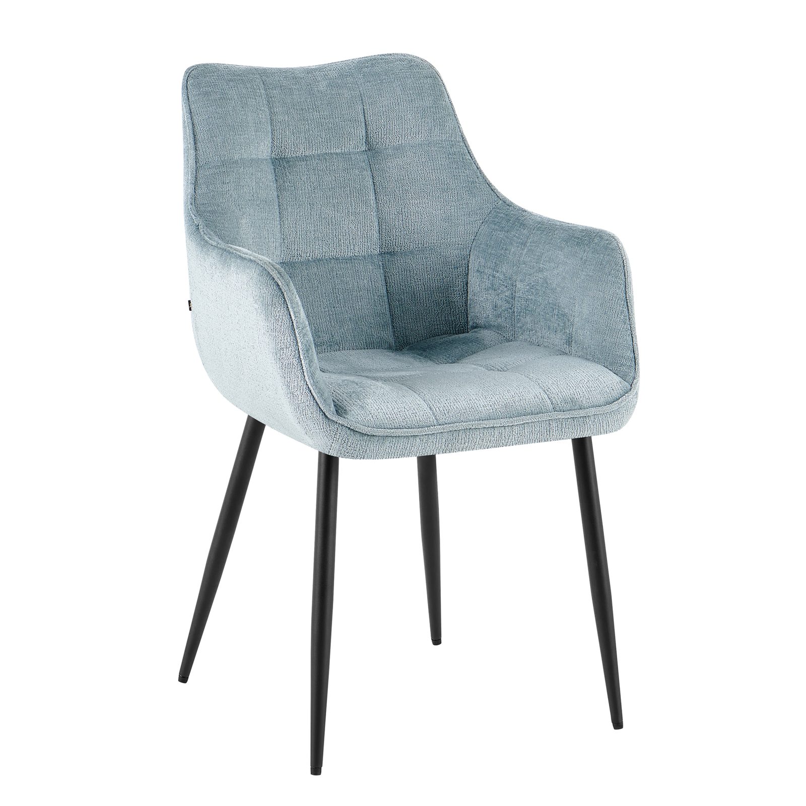 Eetkamerstoel Lucille Arm Perfect Harmony 72 Lichtblauw - Afbeelding 2