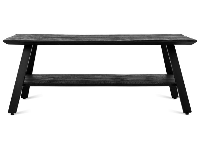 Salontafel Berlin Zwart met Vak