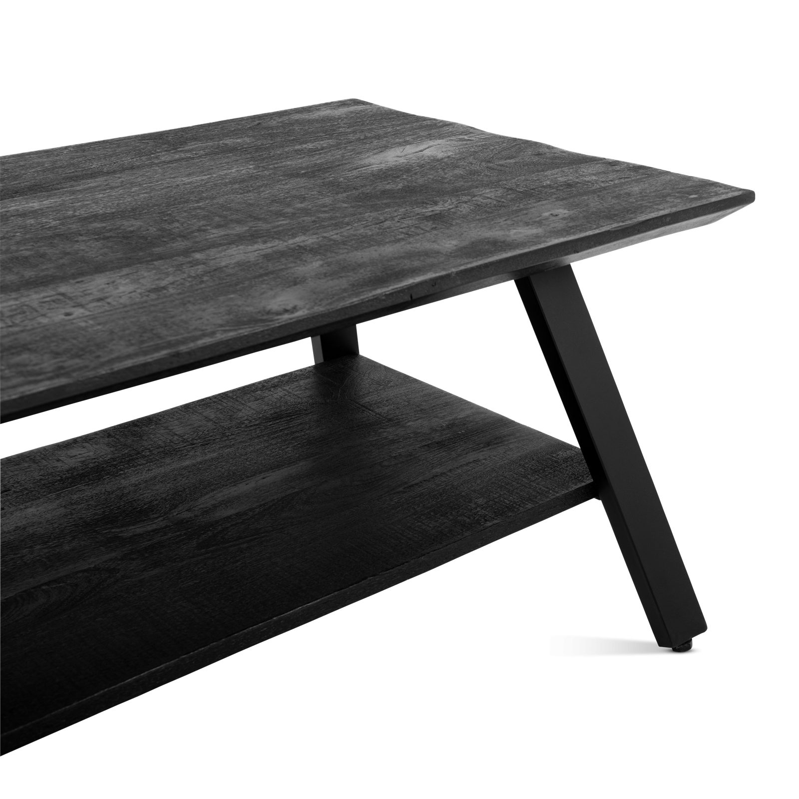 Salontafel Berlin Zwart met Vak - Afbeelding 3