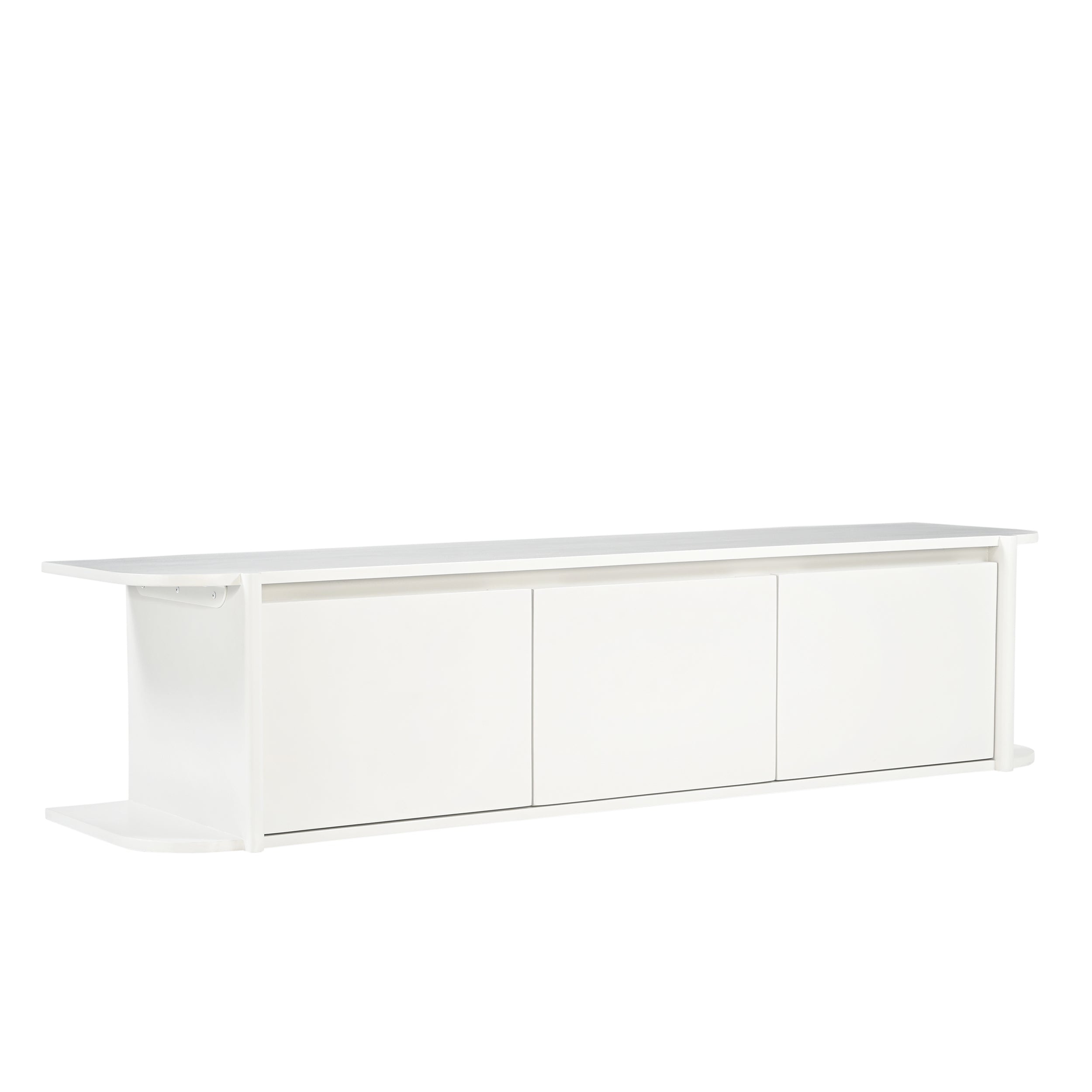 TV kast Jade zwevend Off White 160 - Afbeelding 2