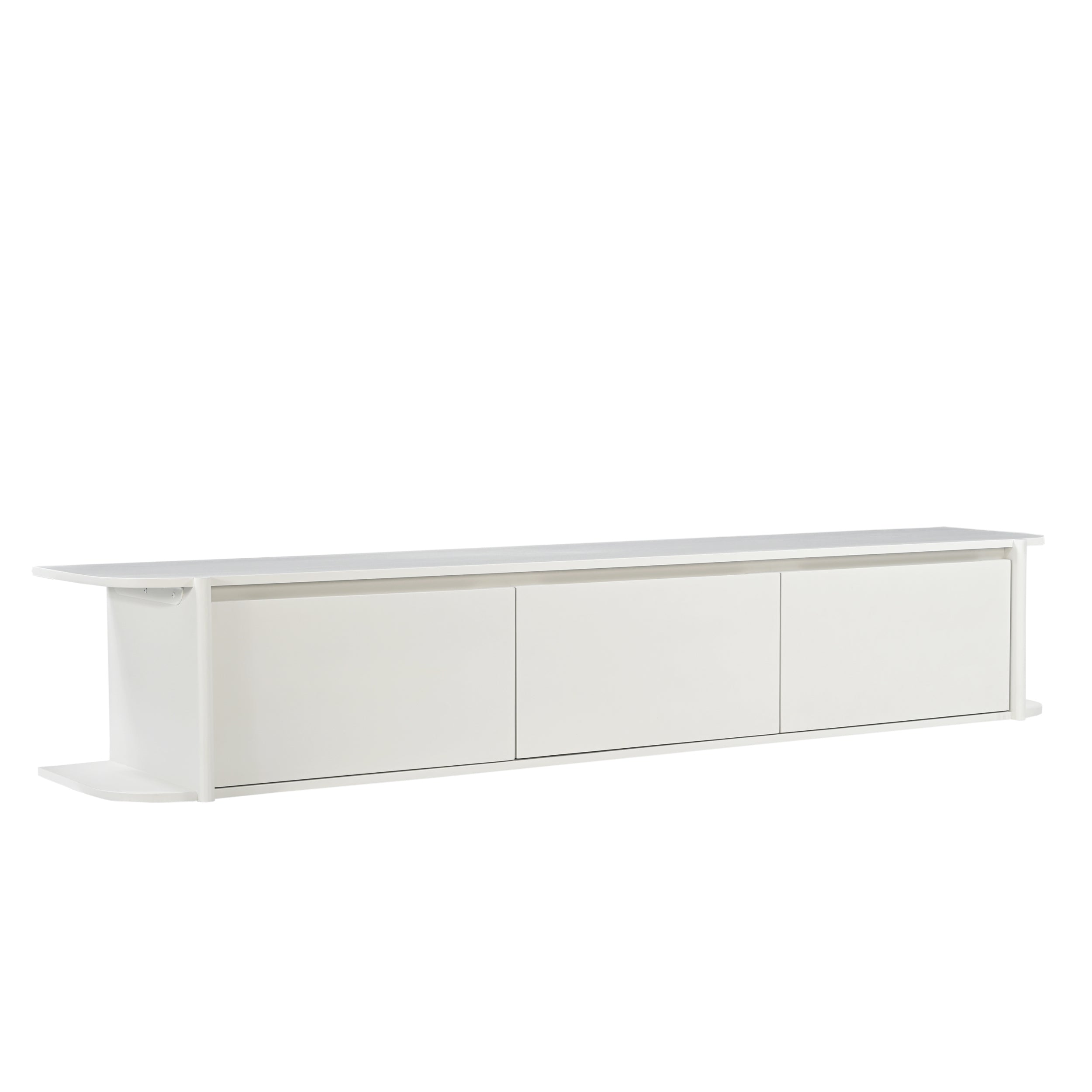 TV kast Jade zwevend Off White 200 - Afbeelding 2