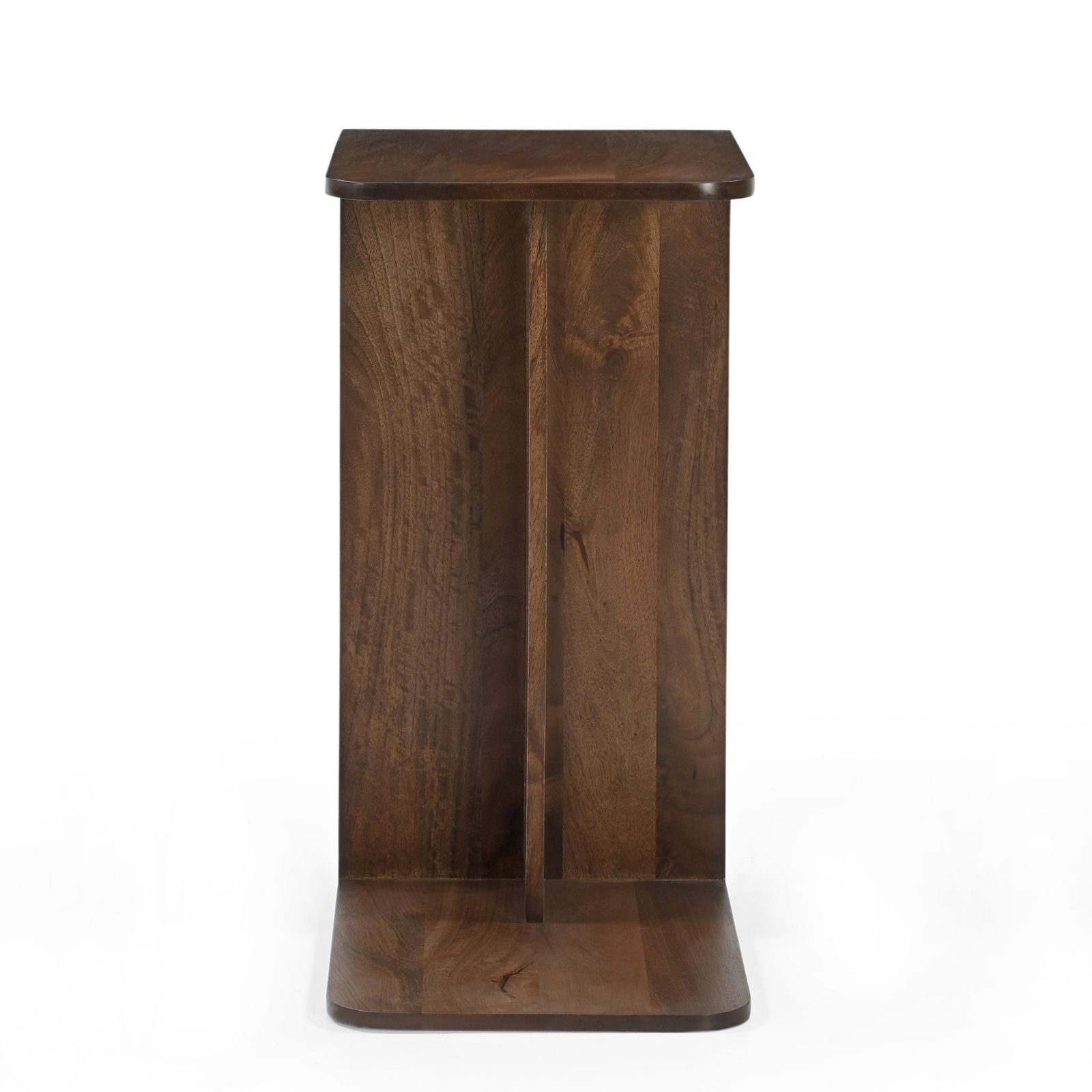 Banktafel Jade Recht Bruin - Afbeelding 2