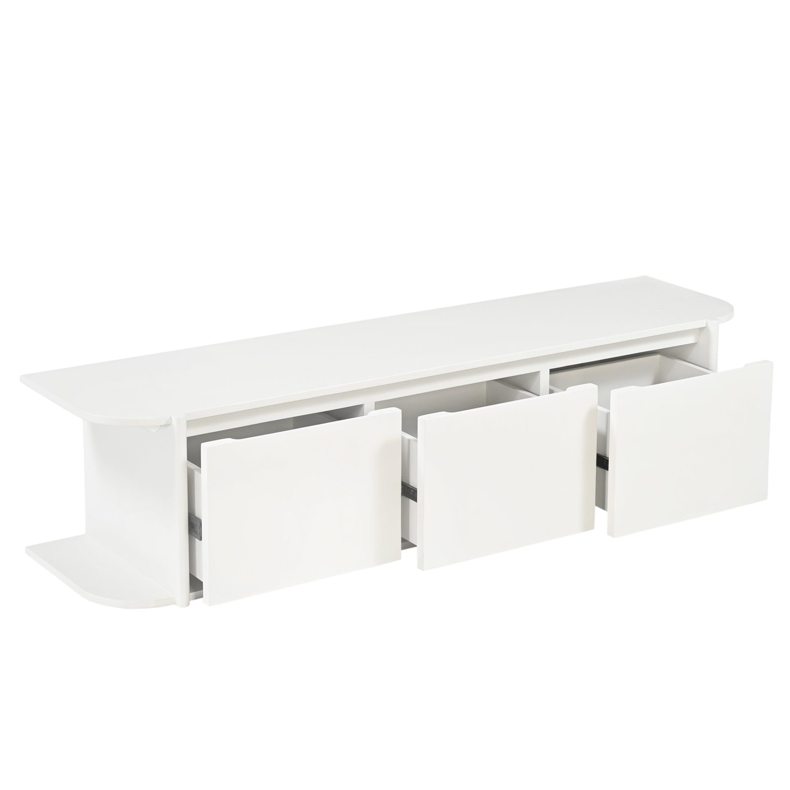 TV kast Jade zwevend Off White 160 - Afbeelding 3