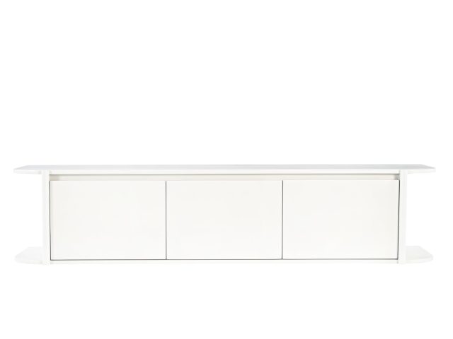 TV kast Jade zwevend Off White 160