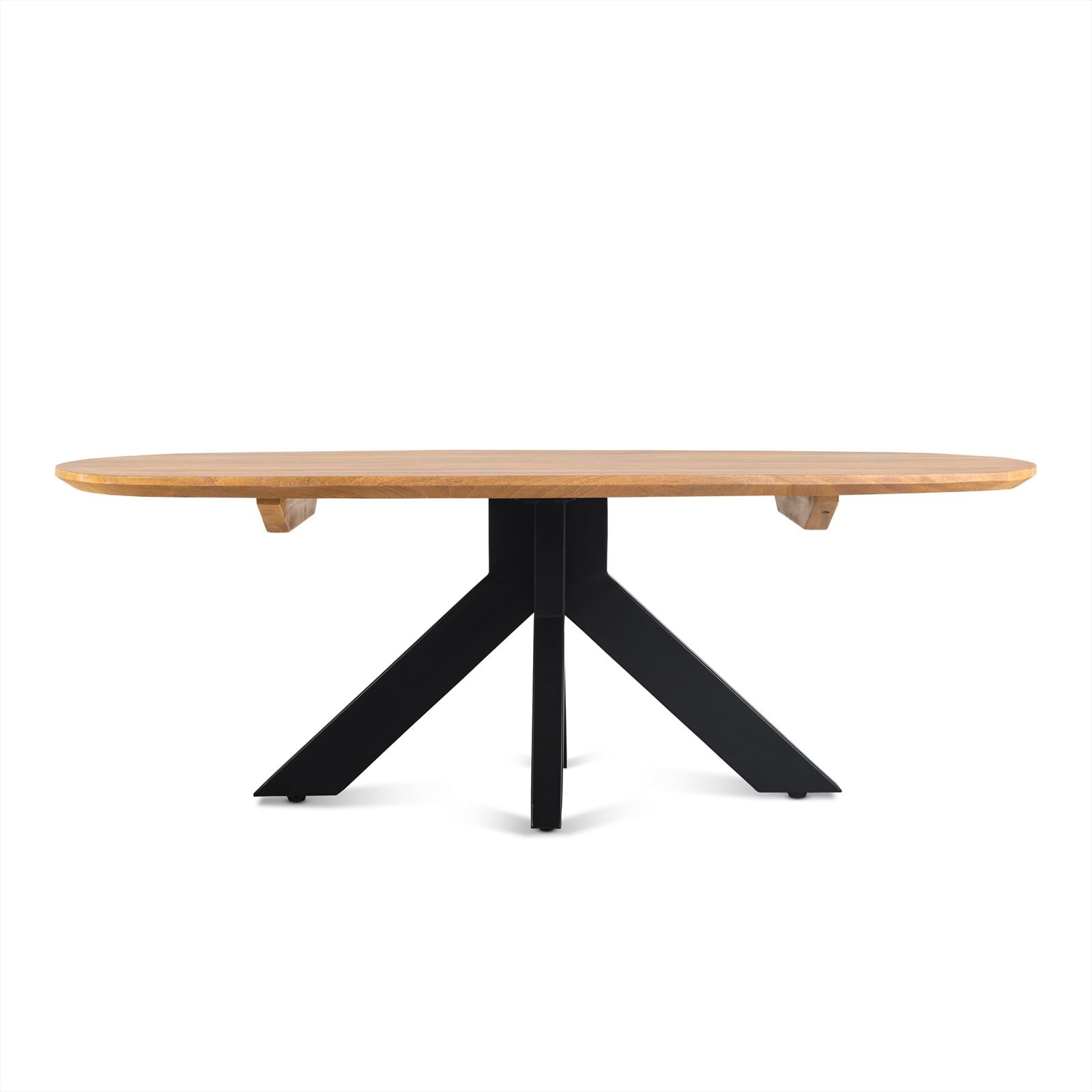 Salontafel Deens Ovaal Runa 130 - Afbeelding 2
