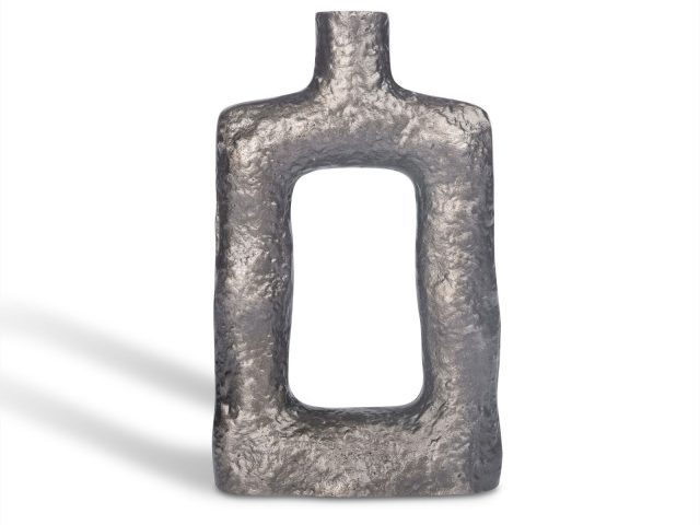 Vaas Langwerpig Zilver